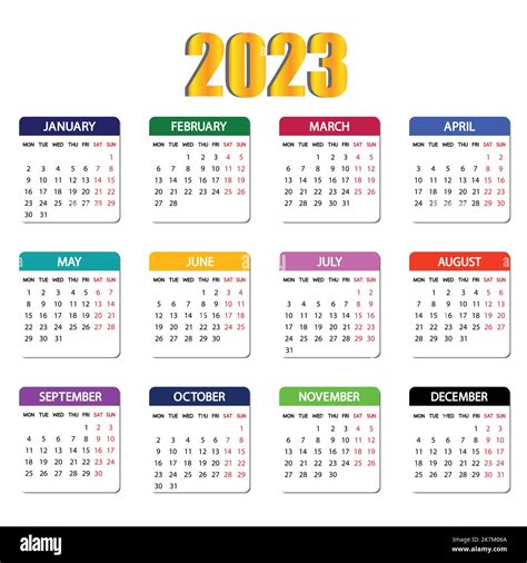 imágenes de calendario 2023|calendario del 2023 completo.